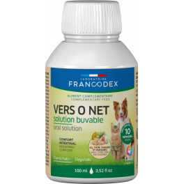 Solution buvable VERS O NET Francodex de 100ml pour chiens et chats