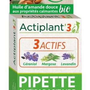 ACTIPLANT BIO PIPETTES CHATON/CHAT 1 PIPETTE 0,6 ML