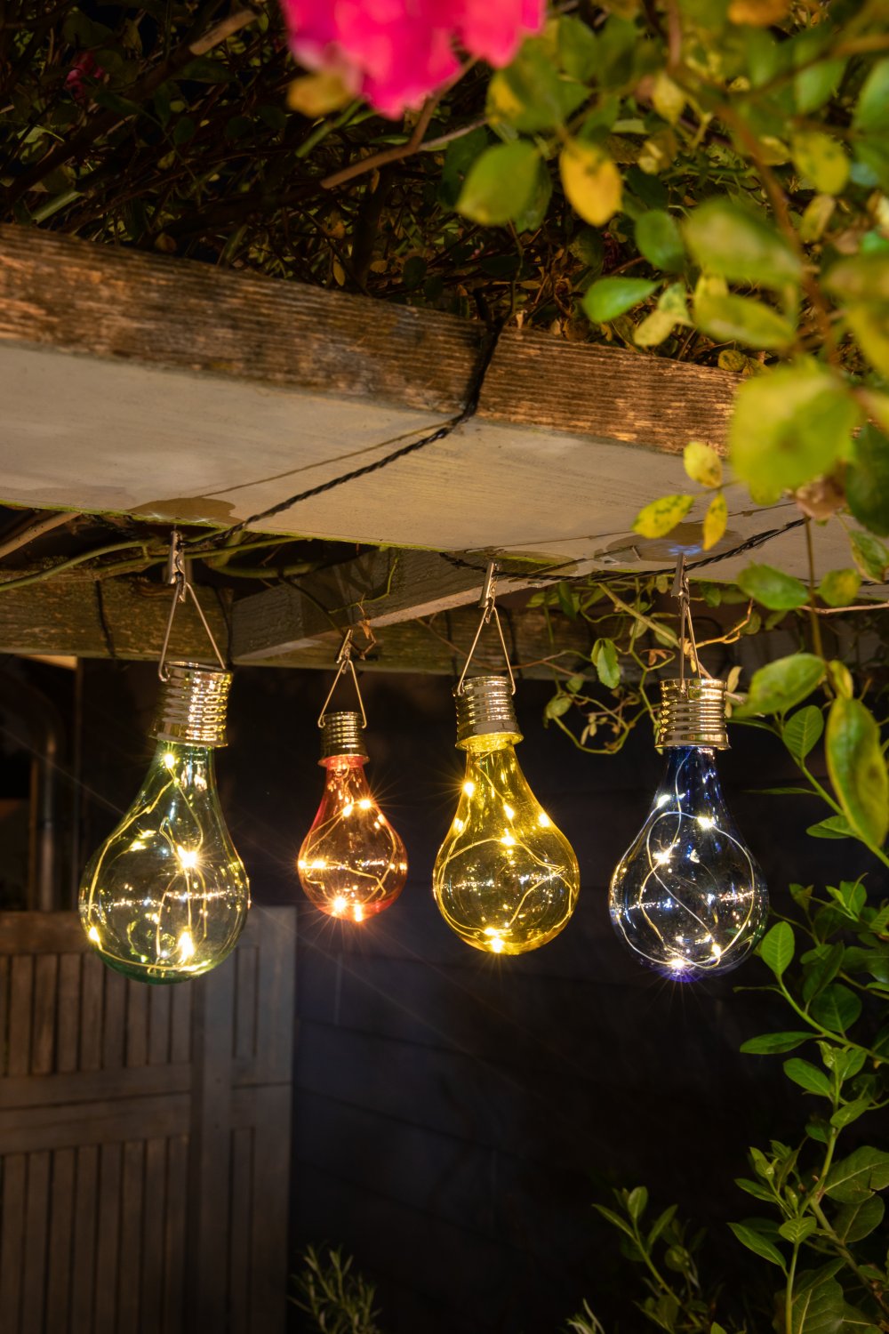 Ampoule colorée solaire - micro LED à suspendre – Image 2