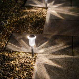 Balise solaire H30cm –  effet Étoile