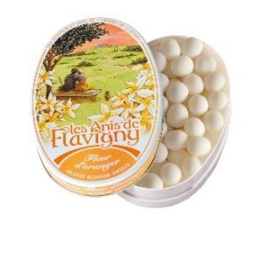 Boîte ovale 50g FLEUR D&rsquo;ORANGER