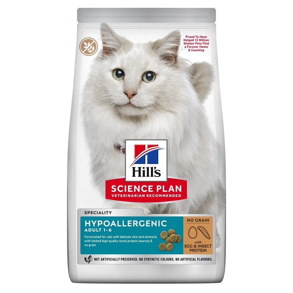 Chat Adult Hypoallergenic Insec&oeuf 1,5kg