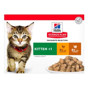 Chat Kitten MP Poulet & Dinde 12x85g