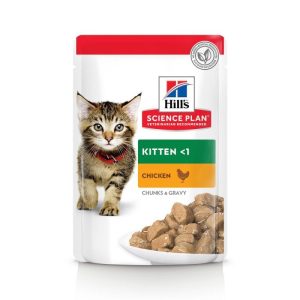 Chat Kitten MP Poulet & Poisson 12x85g
