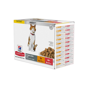 Chat Sterilised MP Poisson & Poulet 12x85g