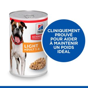 Chien Adult light Poulet Boite 370g