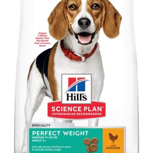 Chien Adult Perfect Weight Medium Poulet