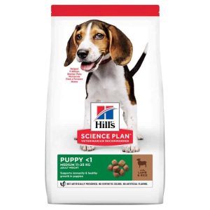 Chien Puppy Medium Agneau & Riz 12Kg