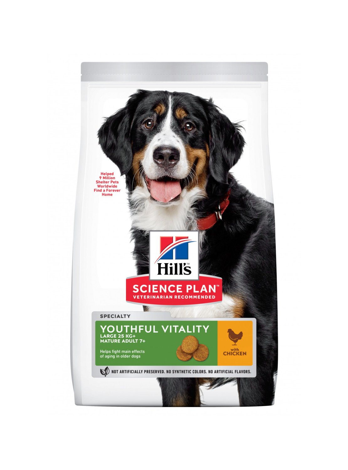 Chien Senior Vitality Large Breed Poulet 12kg