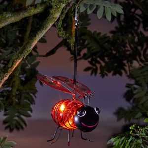 Coccinelle solaire suspendue Solaire