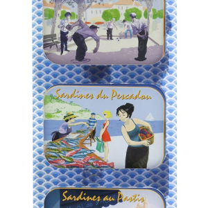 COFFRET X3 BOITES SARDINES
