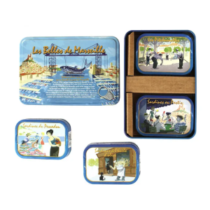 COFFRET X4 BELLES MARSEILLE
