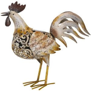 Coq Silhouette Métal