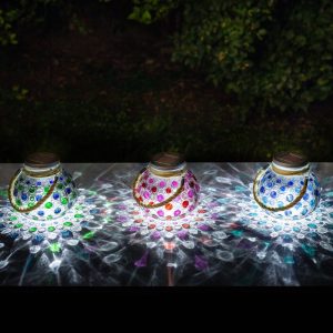 Décoration de table à énergie solaire – effet 3D