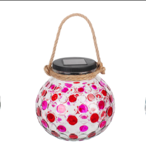 Décoration de table à énergie solaire – effet 3D