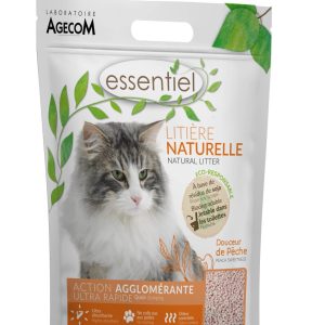 ESSENTIEL LITIÈRE NATURELLE PÊCHE SAC/6L