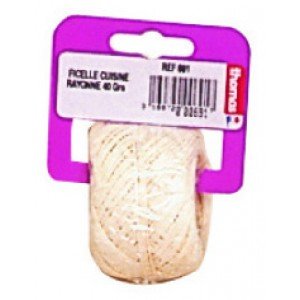 FICELLE FINE BLANCHE POLYESTER ALIMENTAIRE