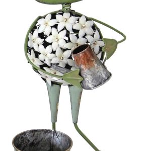 GRENOUILLES EN METAL H50CM