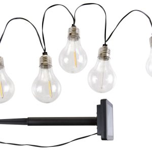 Guirlande guinguette à énergie solaire