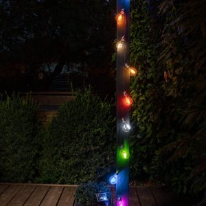 Guirlande guinguette à énergie solaire