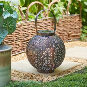 Lanterne solaire Boulette plastique Solaire