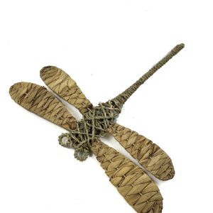 LIBELLULE EN JACINTHE D&rsquo;EAU 50CM