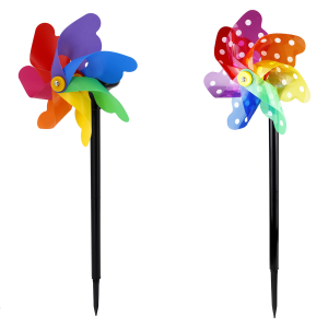 Moulin à vent solaire en PVC