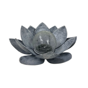 Nénuphar à énergie solaire – boule craquelée