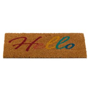 Paillasson Hello Colour 23 x 53 cm