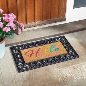 Paillasson Hello Colour 23 x 53 cm
