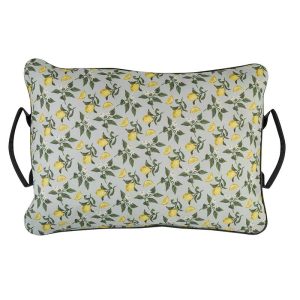 Sicillian lemon kneeler pillow