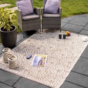 Tapis Bloom – Mocha 150 x 210 cm