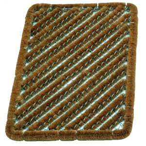 TAPIS GRATTE-PIEDS COCO ECRU 60X40CM