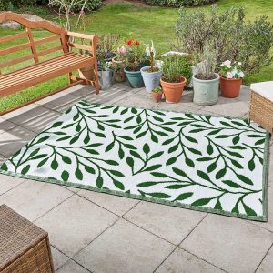 Tapis Leaves – Green 150 x 210 cm