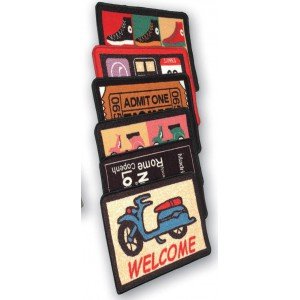 TAPIS MULTI USAGES 60X40 CM DECORS ASSORTIS  EVOLUTION DESIGN