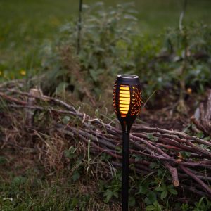 Torche à énergie solaire – effet flamme naturelle