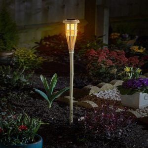 Torche Bambou cool flame Solaire