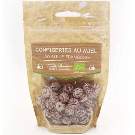 BONBONS FRAMBOISE MYRTILLE bio 120g