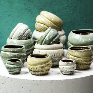 Cache pot Jordanna crème M