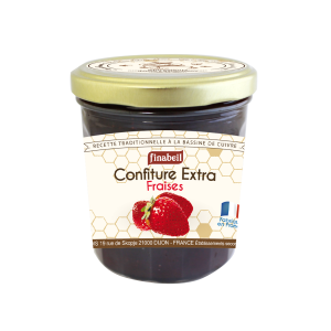 CONFITURE fraises 375g