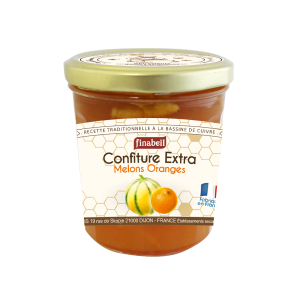 CONFITURE melon/orange 375g