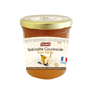 CONFITURE poire vanille 375g