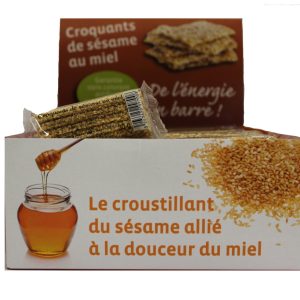 CROQUANTS de sésame au miel 30g