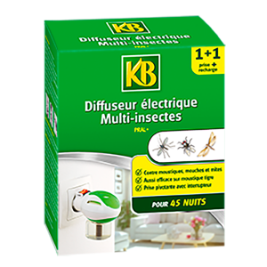 Diffuseur électrique multi insectes