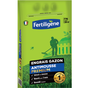 Engrais gazon antimousse premium