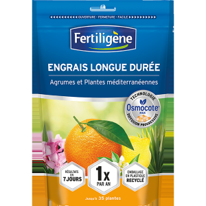 Engrais longue durée osmocote max agrumes et plantes méditerranéennes 700g