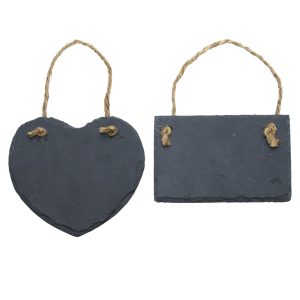 Etiquettes plantes en ardoise L