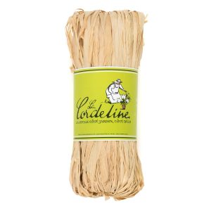 Floche 150g raphia couleur naturel longueur fibre ±1m10 s/floche