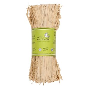 Floche 50g raphia longueur fibre ±95cm s/floche