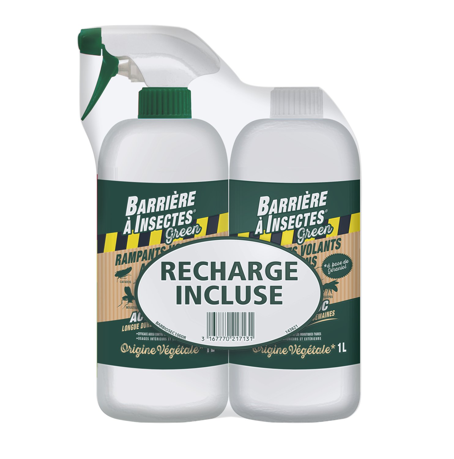 Insectes Rampants, Volants, Acariens - Actif d'origine végétale